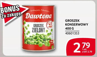 Selgros GROSZEK KONSERWOWY 400g oferta