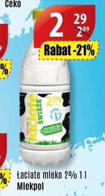 API MARKET Łaciate mleko 2% 1l oferta
