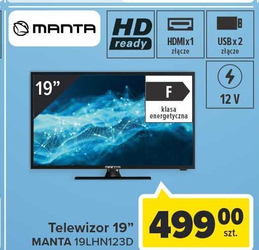 Carrefour Telewizor led 19 19lhn123d oferta