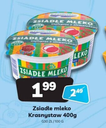 Delfin Zsiadłe mleko Krasnystaw 400g oferta