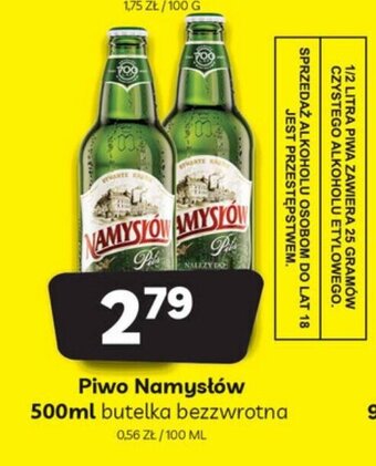 Delfin Piwo Namysłów 500ml oferta