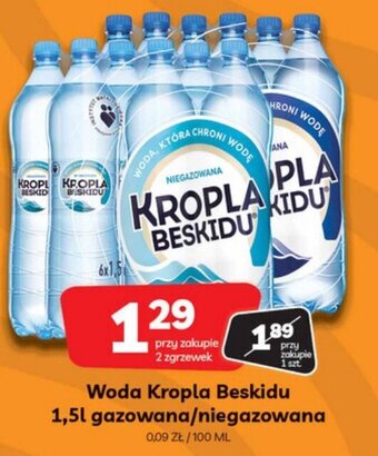 Delfin Woda Kropla Beskidu 1,5l oferta