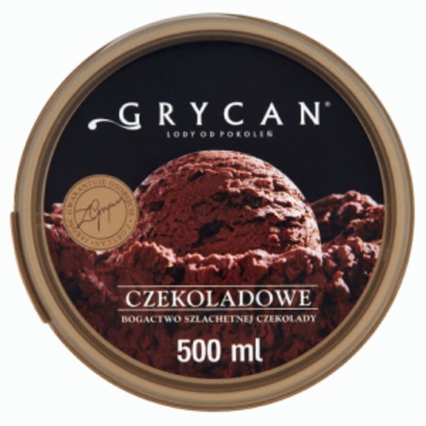 Pelcowizna Grycan lody 0,5l czekolada oferta