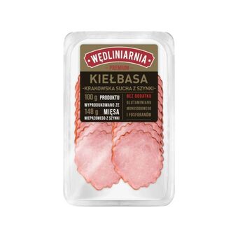 ALDI Kiełbasa krakowska sucha z szynki oferta