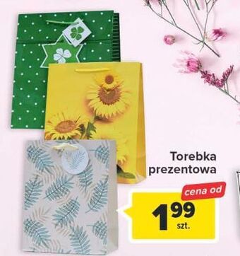 Carrefour Torebka prezentowa oferta