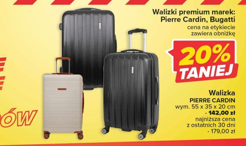 Carrefour Walizka twarda 55 cm bugatti oferta