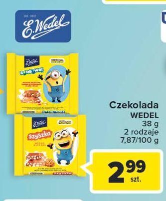 Carrefour Czekolada szyszka e. wedel oferta