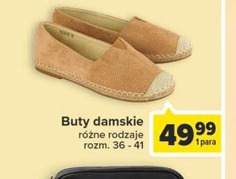 Carrefour Buty damskie 36-41 oferta