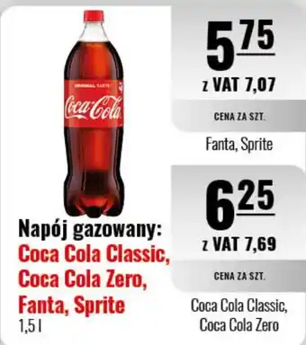 Eurocash Napój gazowany Fanta, Sprite oferta