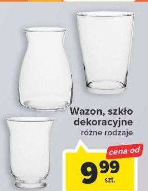 Carrefour Wazon szklany oferta