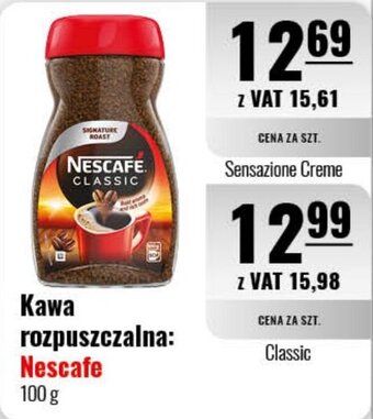 Eurocash Nescafe Kawa rozpuszczalna 100g oferta