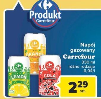 Carrefour Napój cola carrefour classic oferta