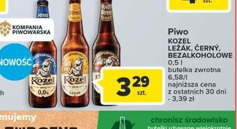Carrefour Piwo kozel lezak oferta