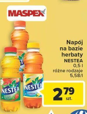 Carrefour Herbata mrożona peach nestea oferta