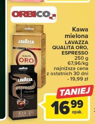 Carrefour Kawa lavazza qualita oro oferta