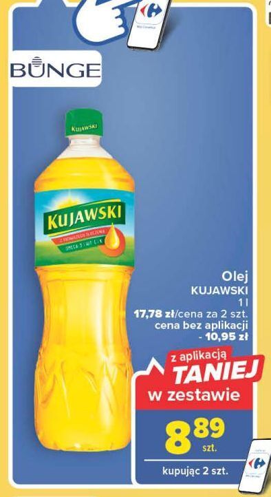 Carrefour Olej rzepakowy kujawski oferta
