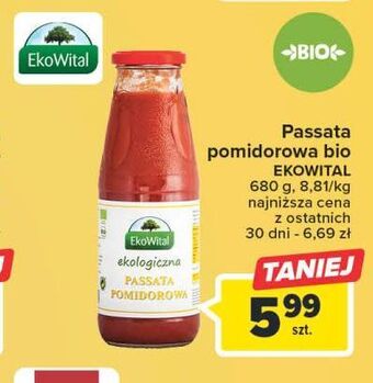 Carrefour Passata pomidorowa ekowital oferta