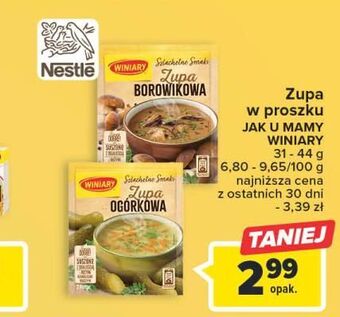 Carrefour Zupa borowikowa winiary szlachetne smaki oferta