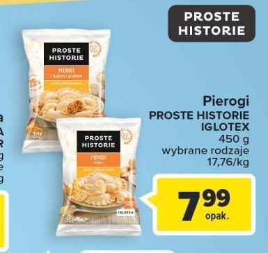 Carrefour Pierogi z kapustą i grzybami iglotex proste historie oferta