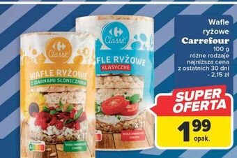 Carrefour Wafle ryżowe carrefour oferta