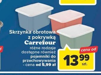 Carrefour Pojemnik do przechowywania carrefour oferta