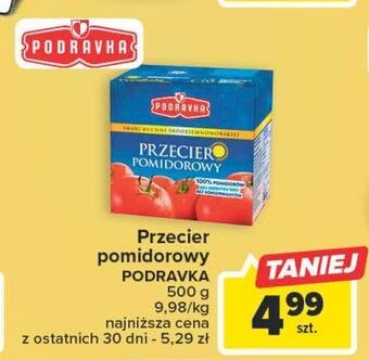 Carrefour Przecier pomidorowy podravka oferta