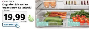 Lidl Organizer do lodówki ernesto oferta