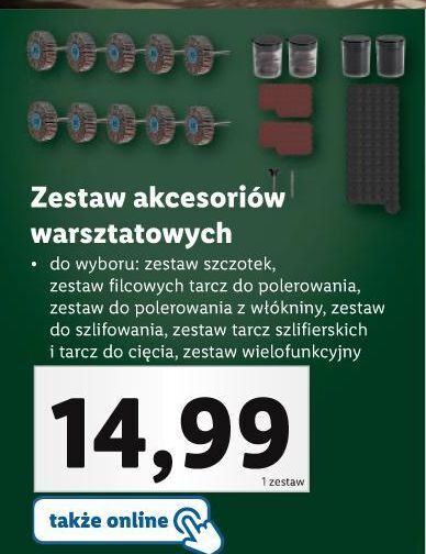 Lidl Zestaw wielofunkcyjny parkside oferta