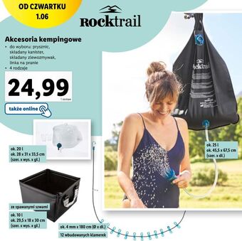 Lidl Linka na pranie 180 cm rocktrail oferta