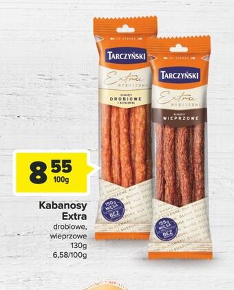 Carrefour Kabanos drobiowy tarczyński oferta