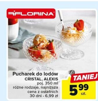Carrefour Pucharek do lodów cristal 350 ml florina (florentyna) oferta