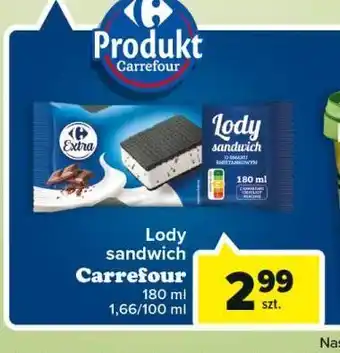 Carrefour Lody sandwich carrefour extra oferta