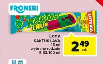 Carrefour Lód lava nestle kaktus oferta