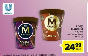 Carrefour Lody almond algida magnum oferta