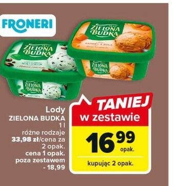 Lody karmel z solą zielona budka