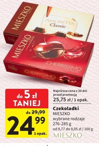 Intermarche Bombonierka classic mieszko amoretta oferta