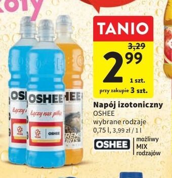 Intermarche Napój izotoniczny wieloowocowy oshee oferta
