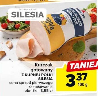 Carrefour Kurczak gotowany z kurnej półki cedrob oferta