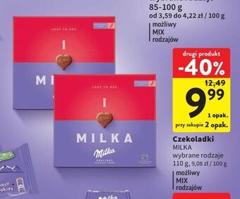 Intermarche Bombonierka milka i love oferta