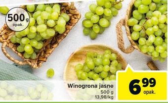 Carrefour Winogrona jasne oferta