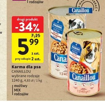 Intermarche Pokarm dla psa z drobiem canaillou oferta