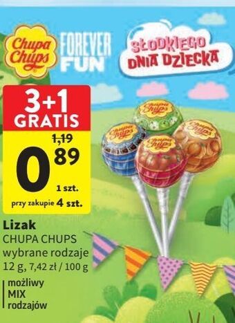 Intermarche Lizak coca cola chupa chups oferta