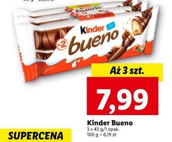 Lidl Baton kinder bueno oferta
