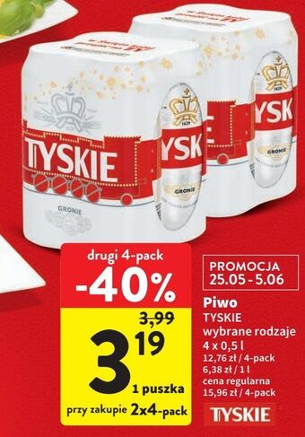 Intermarche Piwo tyskie gronie oferta