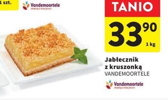 Intermarche Jabłecznik z kruszonką vandemoortele oferta