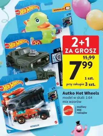 Intermarche Samochód hot wheels oferta