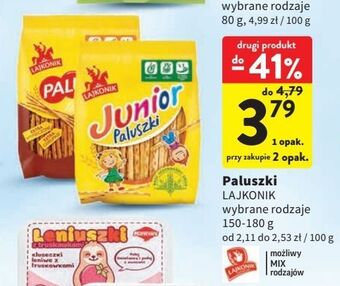 Intermarche Paluszki lajkonik junior oferta