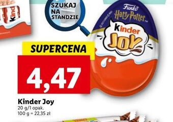Lidl Jajko z niespodzianką harry potter kinder joy oferta