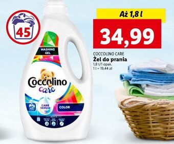 Lidl Żel do prania color coccolino care oferta