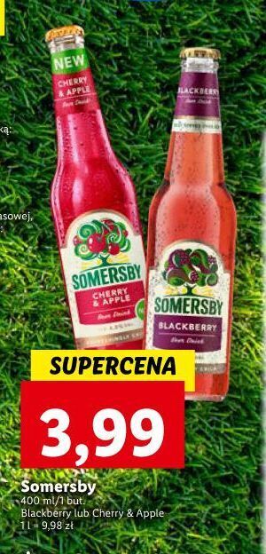 Lidl Piwo somersby blackberry oferta